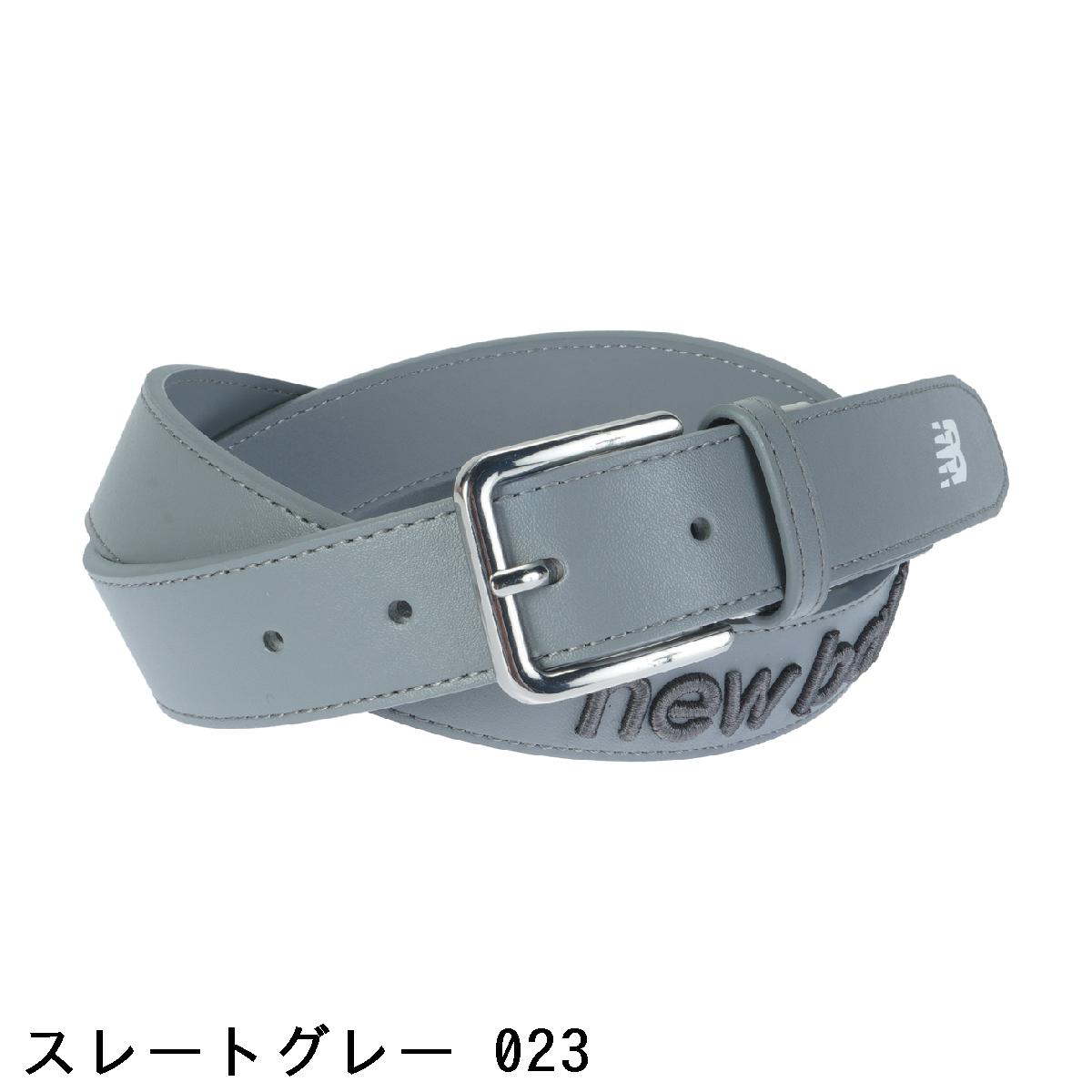 ニューバランス　New Balance Golf　シンセティックレザー NBロゴプリント ベルト