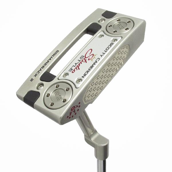 【中古】スコッティキャメロン　SCOTTY CAMERON　スタジオスタイル スクエアバック 2 中尺(2025) パター スチールシャフト　【38】シャフト：スチールシャフトBCランク　フレックス計測項目外　男性用 メンズ用　右用