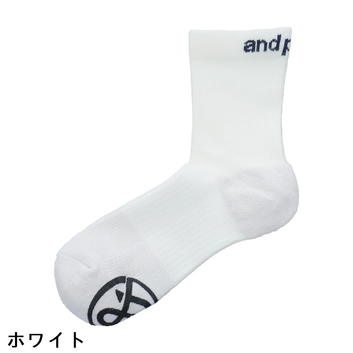 アンパスィ　and per se　PAPERサポートレギュラーソックス　レディス