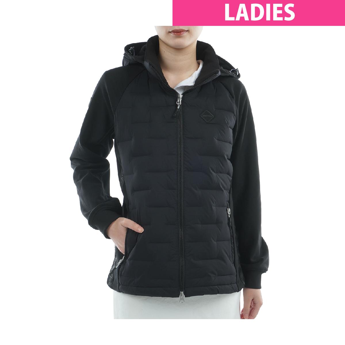 ブリーフィング　BRIEFING　ストレッチ 2WAY ハイブリッド ダウン パーカー　レディス