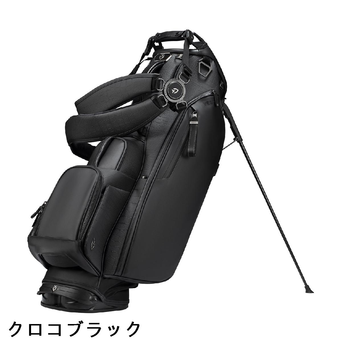 ヴェゼル　VESSEL　プレイヤー 5.0 ダブルストラップ スタンドキャディバッグ