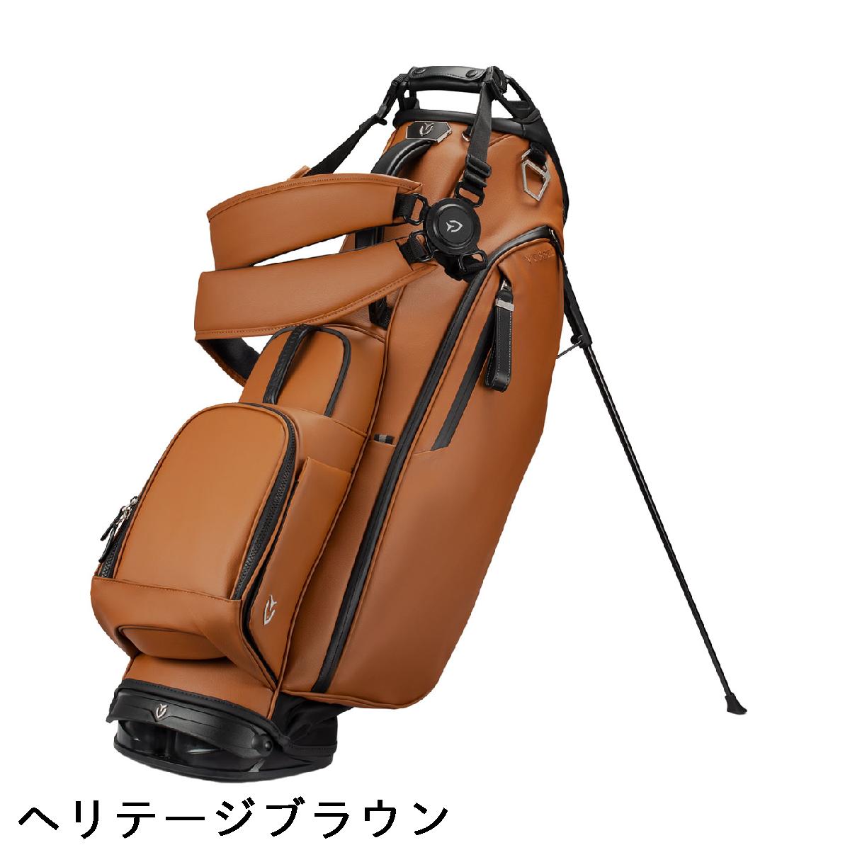 ヴェゼル　VESSEL　プレイヤー 5.0 ダブルストラップ スタンドキャディバッグ