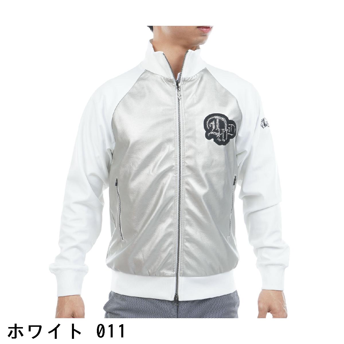 ダンスウィズドラゴン　Dance With Dragon　ストレッチ バックメッシュポンチジャージブルゾン