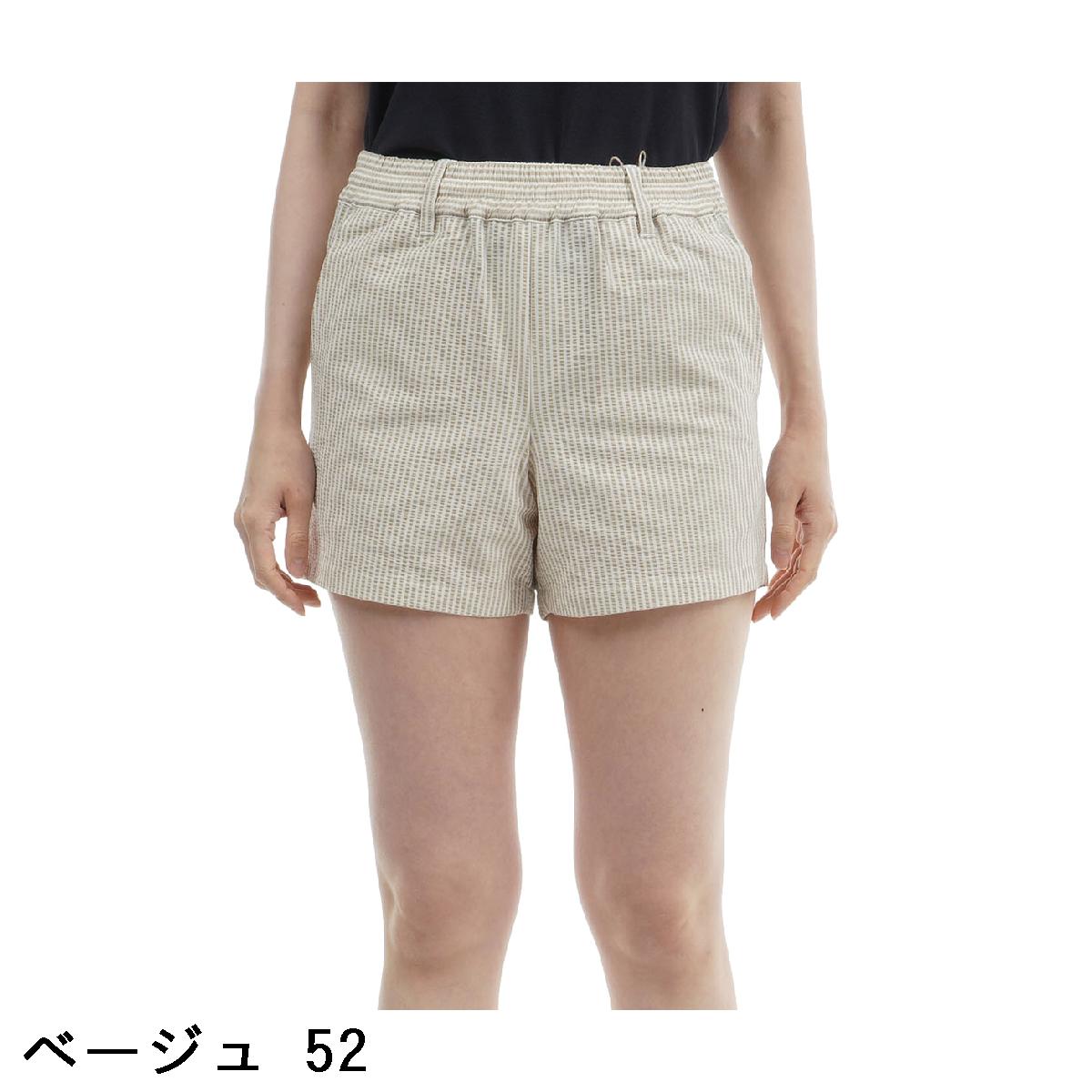ロサーセン　ROSASEN　ストレッチ エコサッカーストライプショートパンツ　レディス