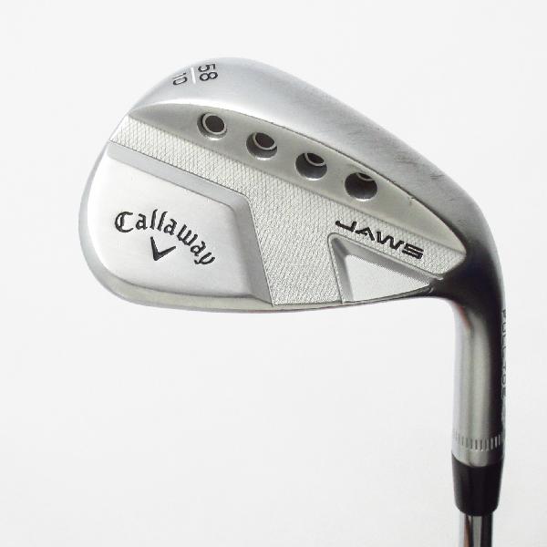 【中古】キャロウェイゴルフ Callaway Golf JAWS FULL TOE CHROME ウェッジ Dynamic Gold HT 【58-10】シャフト：Dynamic Gold HTCDランク フレックスS200 男性用 メンズ用 右用