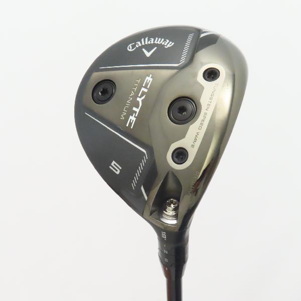 【中古】キャロウェイゴルフ　ELYTE　エリート TITANIUM フェアウェイウッド TENSEI GREEN 60 for Callaway　【5W】シャフト：TENSEI GREEN 60 for CallawayCランク　フレックスS　男性用 メンズ用　右用