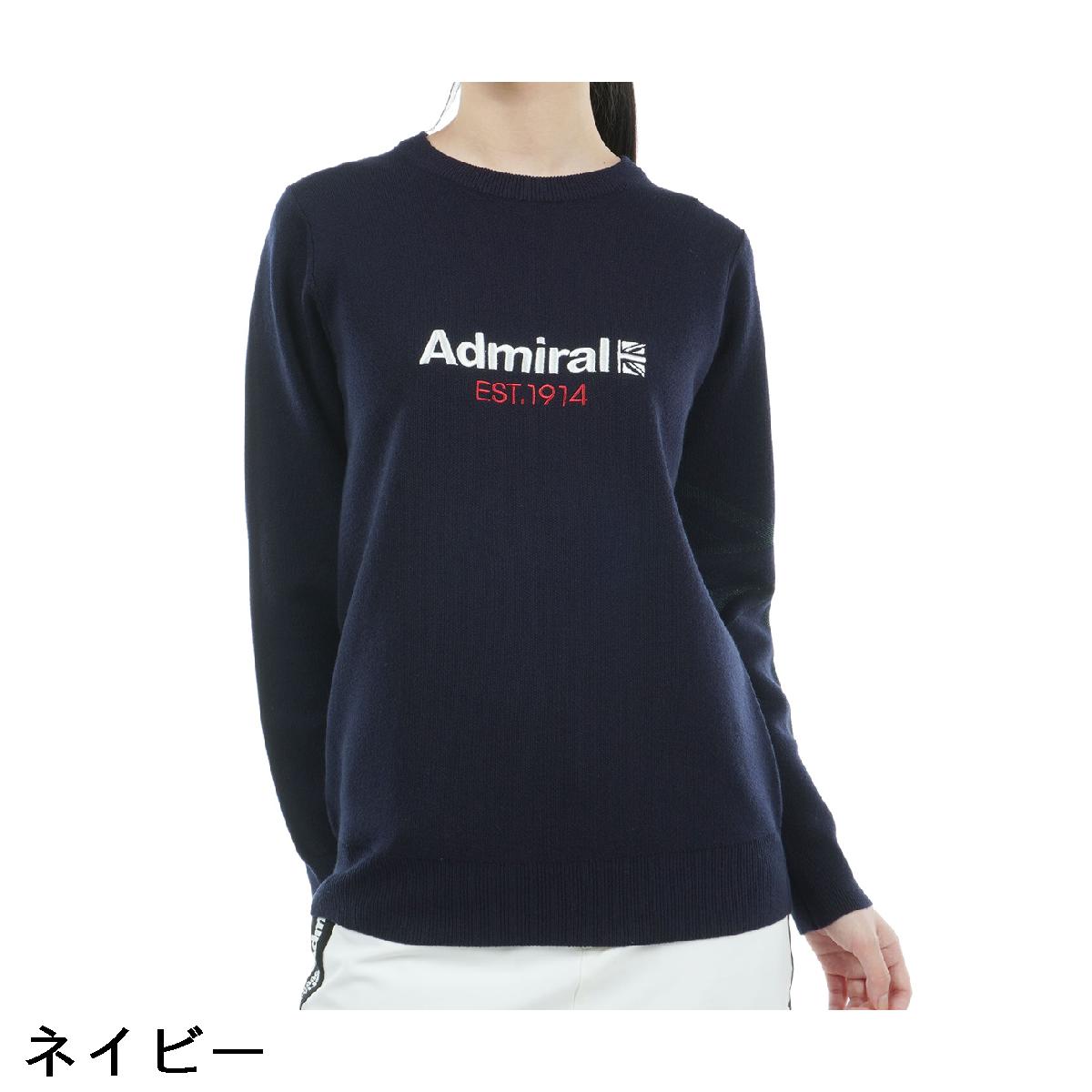 アドミラル　Admiral　ユニオンジャック クルーセーター　レディス