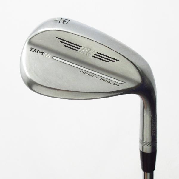 【中古】タイトリスト　Vokey　ボーケイ SM9 TOUR CHROME ウェッジ BV105　【58-14】シャフト：BV105Dランク　フレックス設定無　男性用 メンズ用　右用