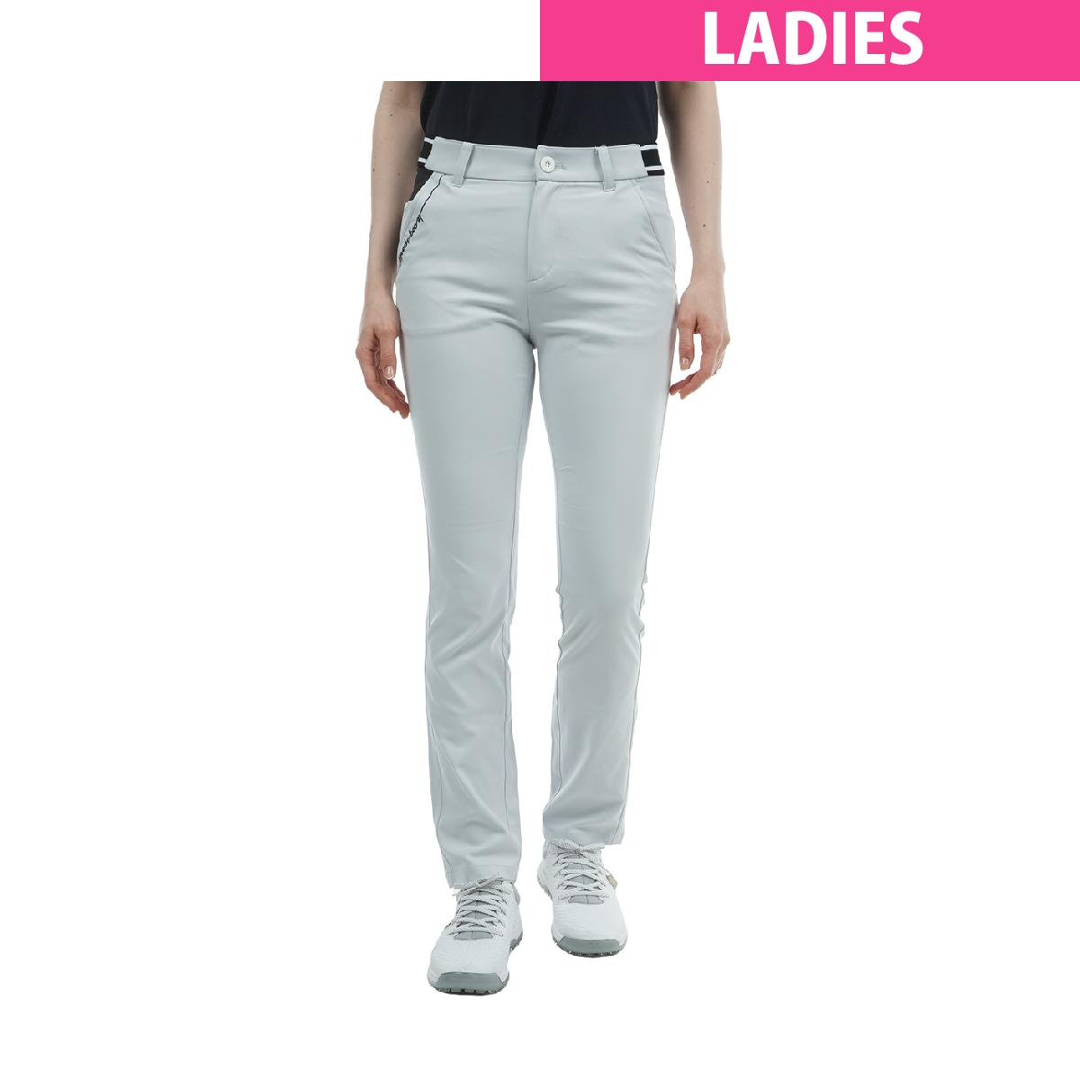 ルコックスポルティフ ゴルフ　Le coq sportif GOLF　ストレッチフォーサー ストレートロングパンツ　レディス