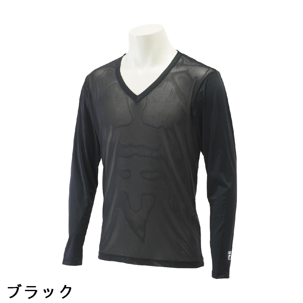 フィラ　FILA GOLF　Vネック長袖インナーシャツ