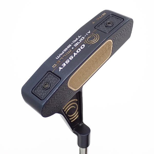 オデッセイ　AI-ONE MILLED　Ai-ONE MILLED TRI-BEAM ONE T CH パター スチールシャフト　シャフト：スチールシャフトCランク　フレックス計測項目外　男性用 メンズ用　右用