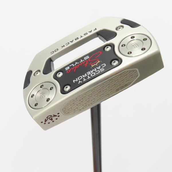 【中古】スコッティキャメロン　SCOTTY CAMERON　スタジオスタイル ファストバック OC パター スチールシャフト　【34】シャフト：スチールシャフトBランク　フレックス計測項目外　男性用 メンズ用　右用