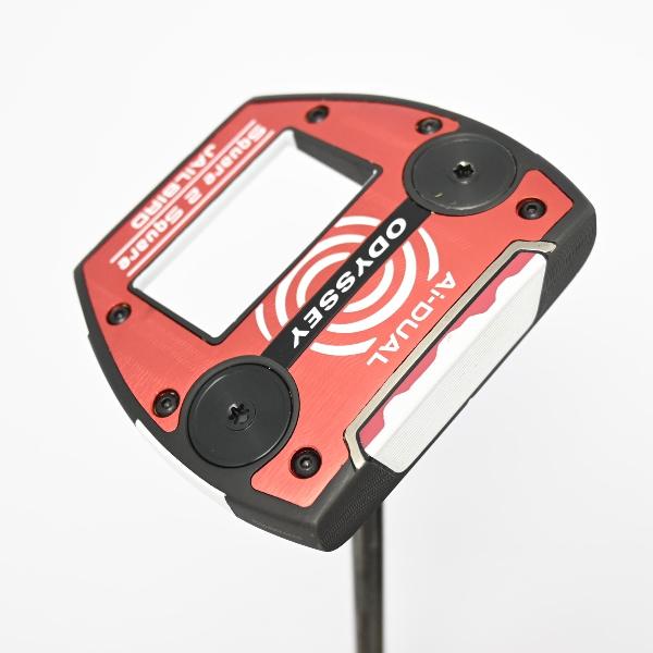 【中古】オデッセイ　Ai-DUAL　Ai-DUAL Square 2 Square JAILBIRD パター スチールシャフト　【34】シャフト：スチールシャフトCランク　フレックス計測項目外　男性用 メンズ用　右用