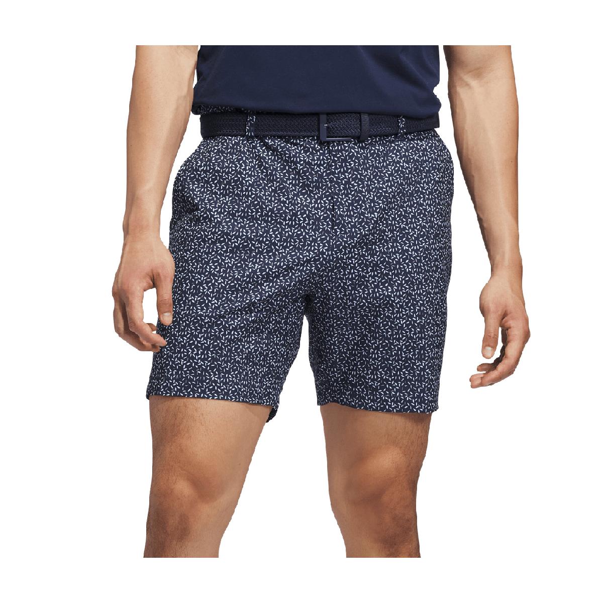ADIDAS - アディダス　Adidas　ストレッチ スモールリーフ プリント ショートパンツ