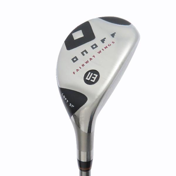 【中古】オノフ　KURO　オノフ FAIRWAY WINGS KURO(2017) ユーティリティ SMOOTH KICK MP-717I　【U3】シャフト：SMOOTH KICK MP-717IDランク　フレックスSR　男性用 メンズ用　右用