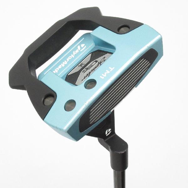 【中古】テーラーメイド　SPIDER　スパイダー GTX トラスヒール ICE BLUE TM1 パター スチールシャフト　【33】シャフト：スチールシャフトCDランク　フレックス計測項目外　男性用 メンズ用　右用