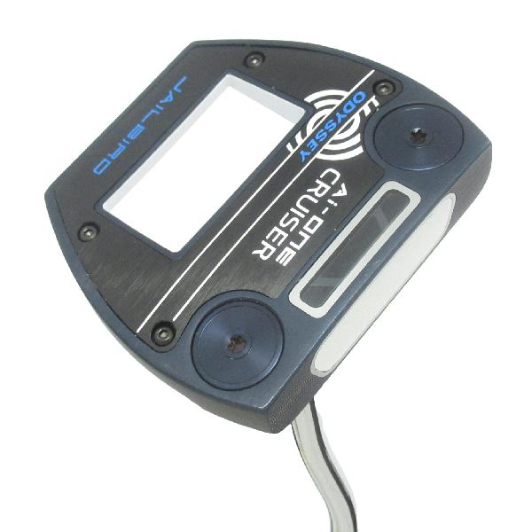 【中古】オデッセイ　AI-ONE　Ai-ONE CRUISER JAILBIRD VERSA90 DB パター スチールシャフト　【38】シャフト：スチールシャフトCランク　フレックス計測項目外　男性用 メンズ用　右用