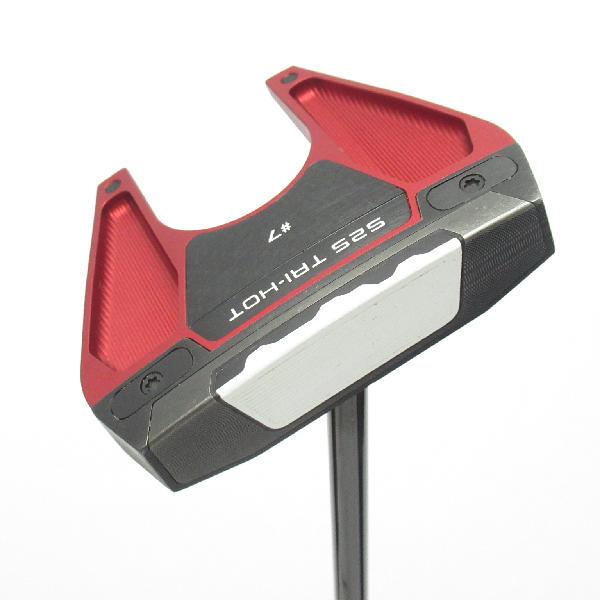 【中古】オデッセイ　ODYSSEY　Square 2 Square TRI HOT #7 パター スチールシャフト　【34】シャフト：スチールシャフトCランク　フレックス計測項目外　男性用 メンズ用　右用