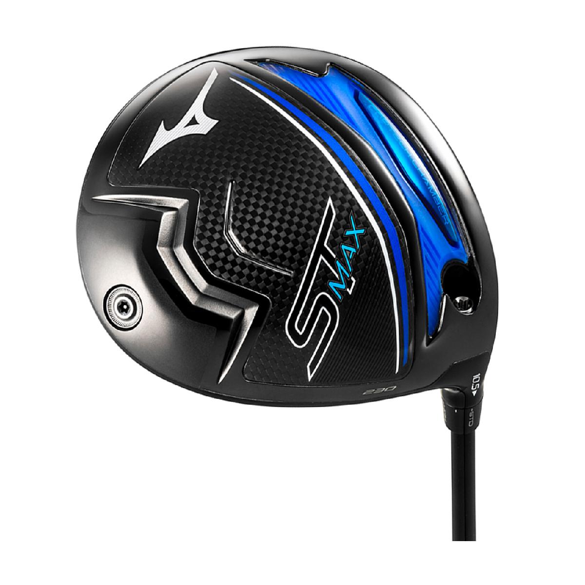 ミズノ　ST　ST-MAX 230 ドライバー ブラックIPミラー＆ショット仕上げ Tour AD GM D　シャフト：Tour ..