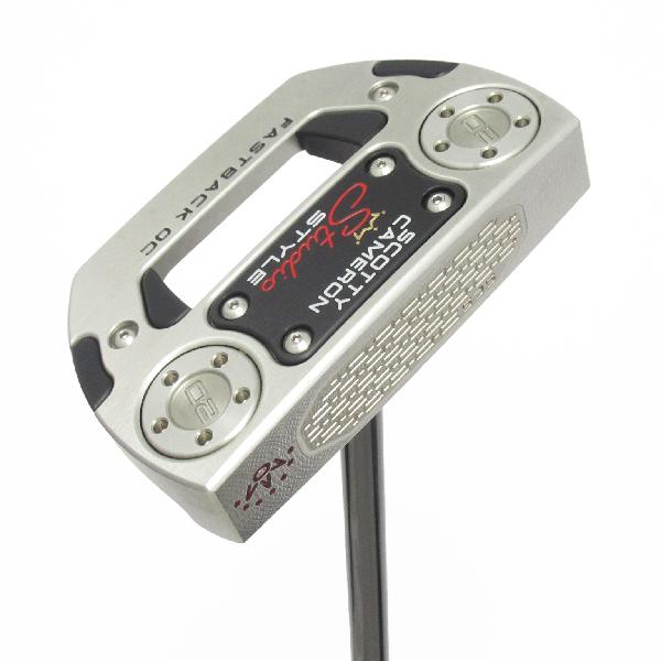【中古】スコッティキャメロン　SCOTTY CAMERON　スタジオスタイル ファストバック OC パター スチールシャフト　【33】シャフト：スチールシャフトCランク　フレックス計測項目外　男性用 メンズ用　右用