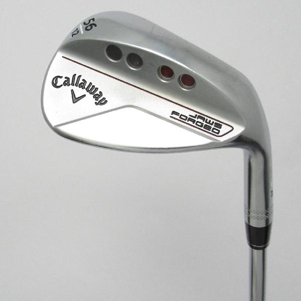 【中古】キャロウェイゴルフ Callaway Golf JAWS FORGED クロムメッキ仕上げ ウェッジ Dynamic Gold Burgundy 【56-12】シャフト：Dynamic Gold BurgundyCDランク フレックスS200 男性用 メンズ用 右用