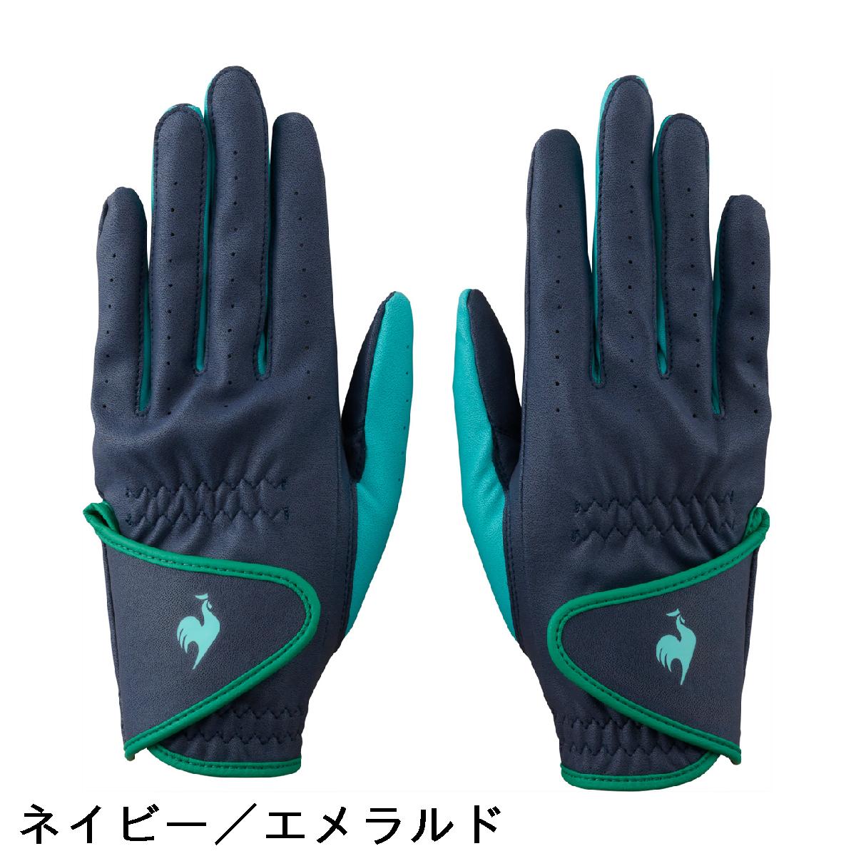 ルコックスポルティフ ゴルフ　Le coq sportif GOLF　全天候型 ゴルフグローブ 両...