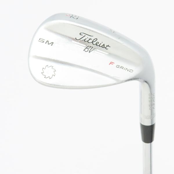 【中古】タイトリスト Vokey Vokey SM6 ツアークローム F GRIND ウェッジ スチールシャフト 【52-12】シャフト：スチールシャフトDランク フレックス判別不能 男性用 メンズ用 右用