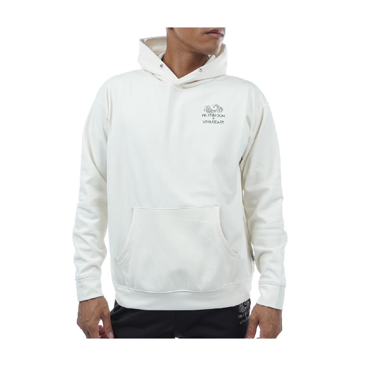 ビバハート　VIVA HEART　FRUIT OF THE LOOMコラボ 裏起毛メカニカルストレッチジャージパーカー