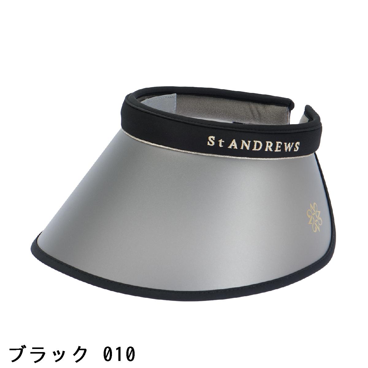 セント・アンドリュース　St ANDREWS　UVクリップセルサンバイザー　レディス