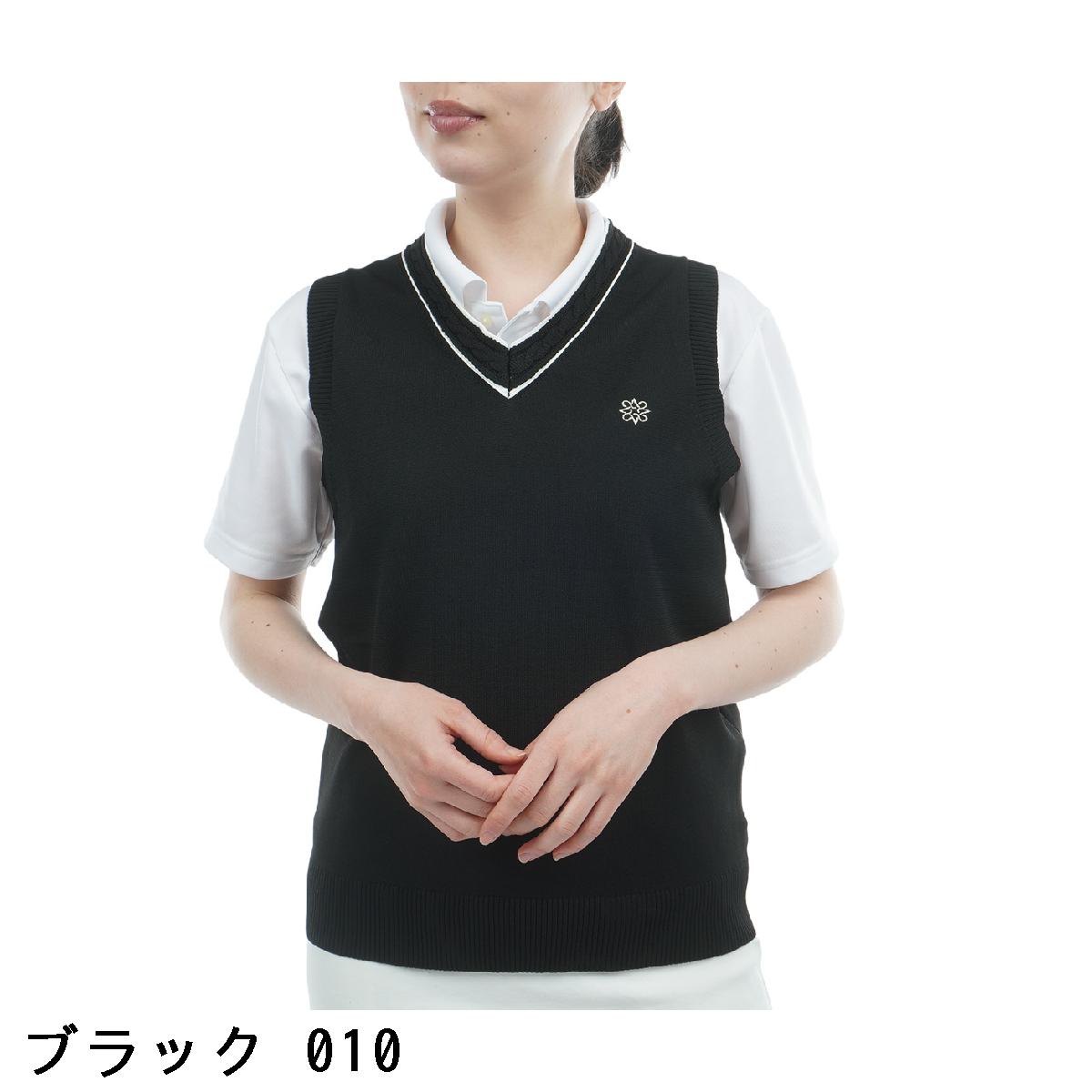 セント・アンドリュース　St ANDREWS　天竺ニットベスト　レディス