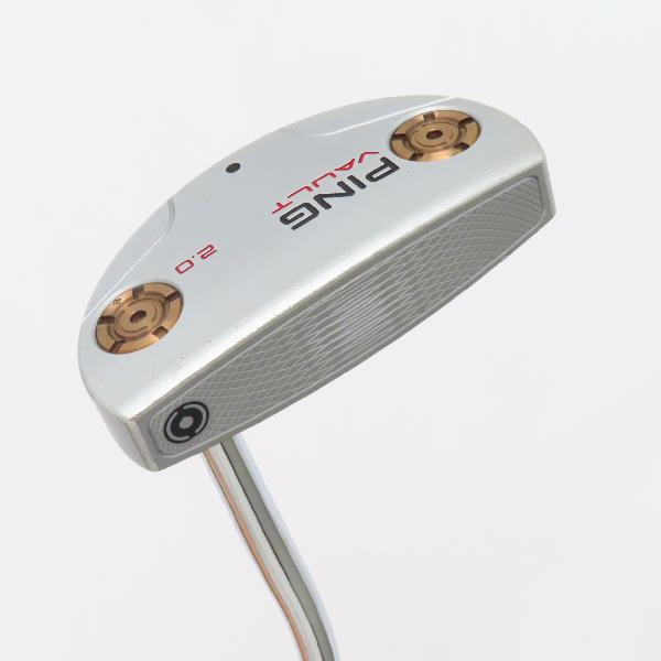 【中古】ピン　VAULT　ヴォルト2.0 パイパー プラチナム パター スチールシャフト　【33.5】シャフト：スチールシャフトCDランク　フレックス計測項目外　男性用 メンズ用　右用
