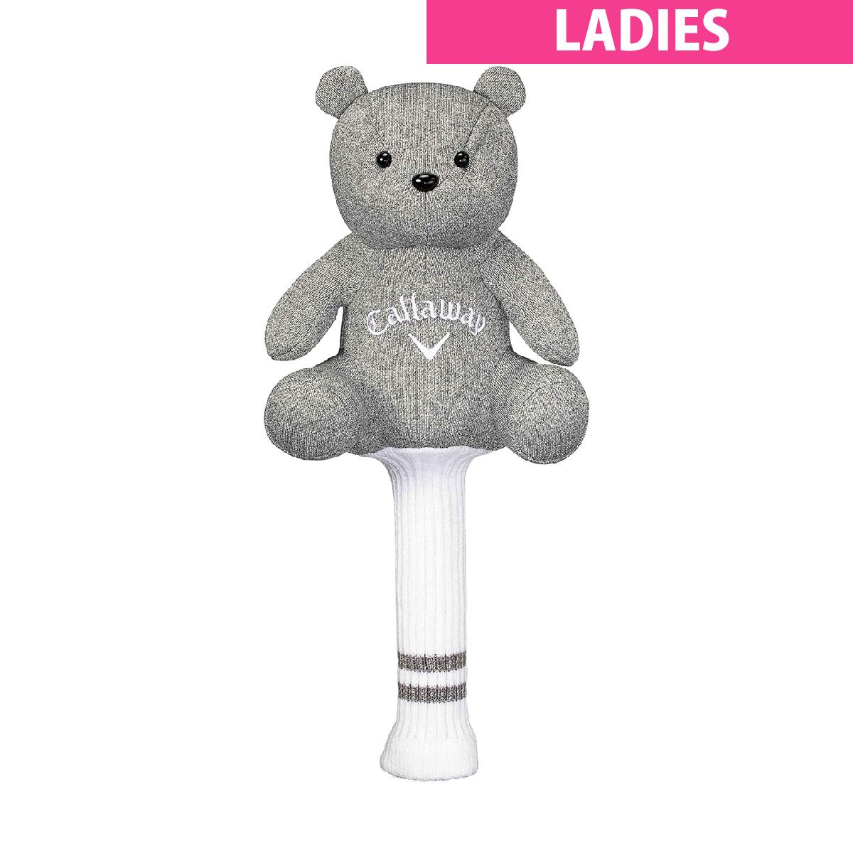 BEAR ヘッドカバー DR用キャロウェイゴルフ / Callaway Golf商品の特徴キャロウェイベアぬいぐるみマスコット型ヘッドカバー。ドライバー用。素材ポリエステル、アクリルサイズバリエーション460cm3対応対象レディス製造国中国シーズン2026年モデル26ssacc
