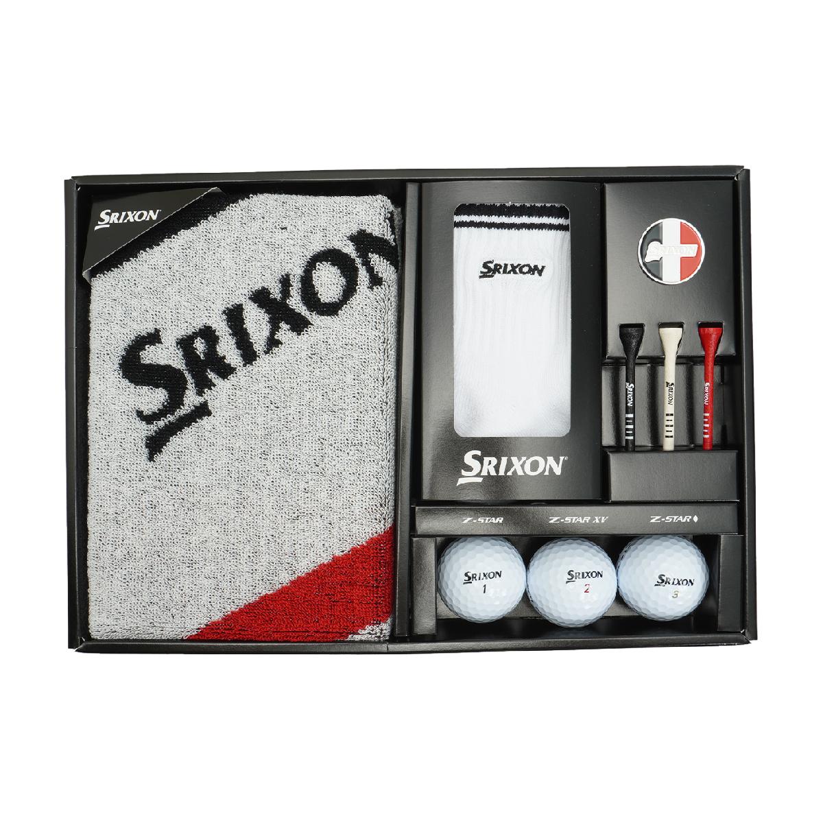 ダンロップ　SRIXON　Z-STARシリーズ ボール入りギフトセット