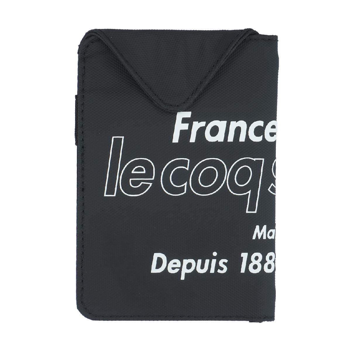 ルコックスポルティフ ゴルフ　Le coq sportif GOLF　薄型 持ち手付きスコアカードケース