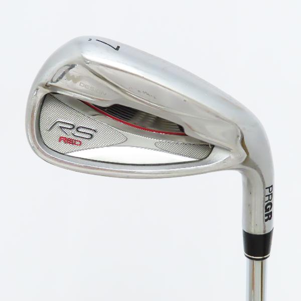 【中古】プロギア　RS　RS RED アイアン SOFT STEEL NS PRO FOR PRGR　シャフト：SOFT STEEL NS PRO FOR PRGRCDランク　フレックスR　男性用 メンズ用　右用