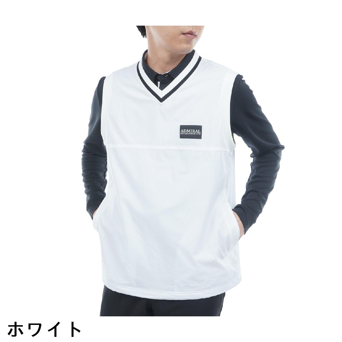 アドミラル　Admiral　ストレッチ Vネック ウインドベスト