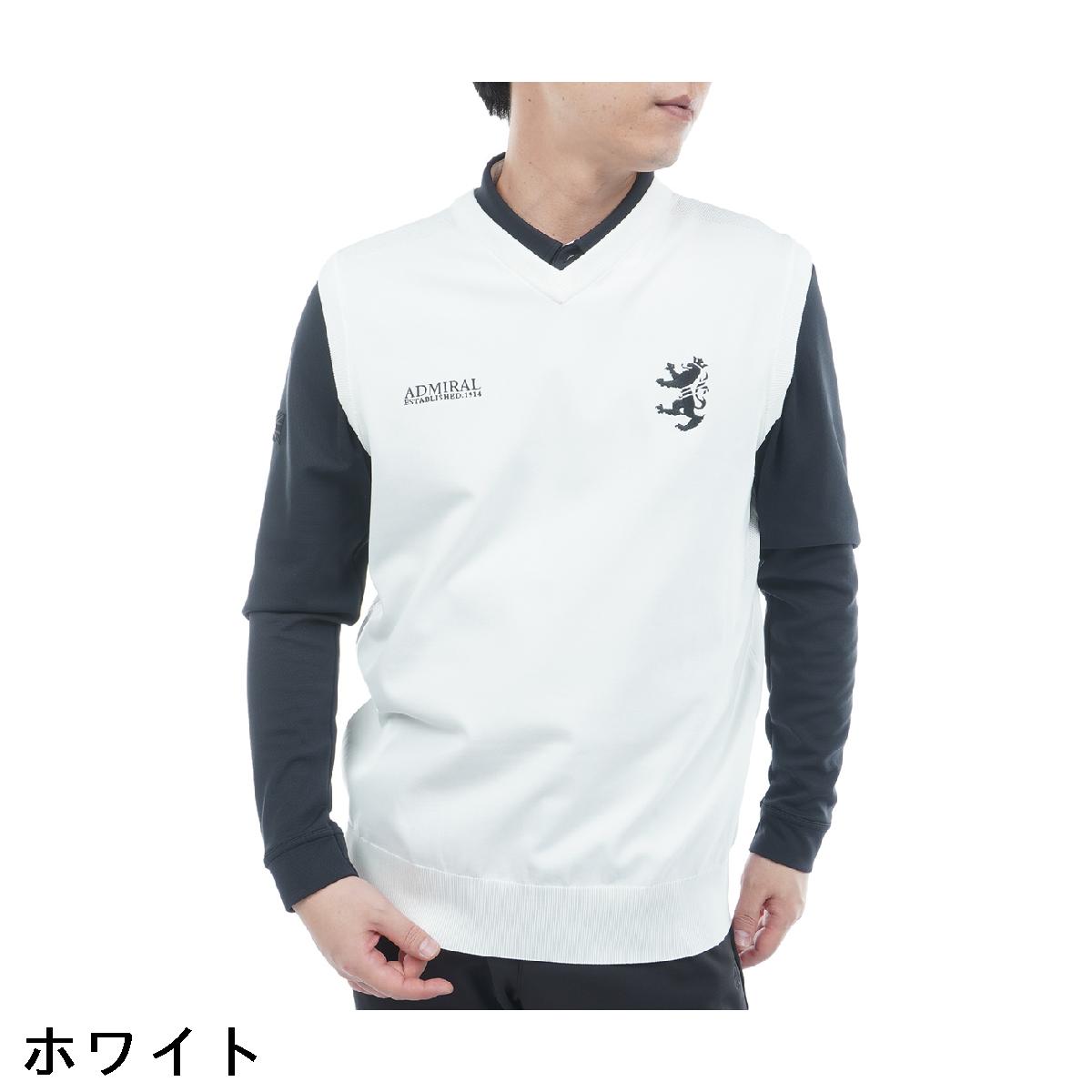 アドミラル　Admiral　ストレッチ パフォーマンス 浅Vニットベスト
