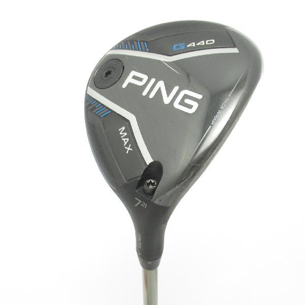 Rakuten - 【中古】ピン　G440　G440 MAX フェアウェイウッド PING TOUR 2.0 CHROME 65　【7W】シャフト：PING TOUR 2.0 CHROME 65Cランク　フレックスS　男性用 メンズ用　右用
