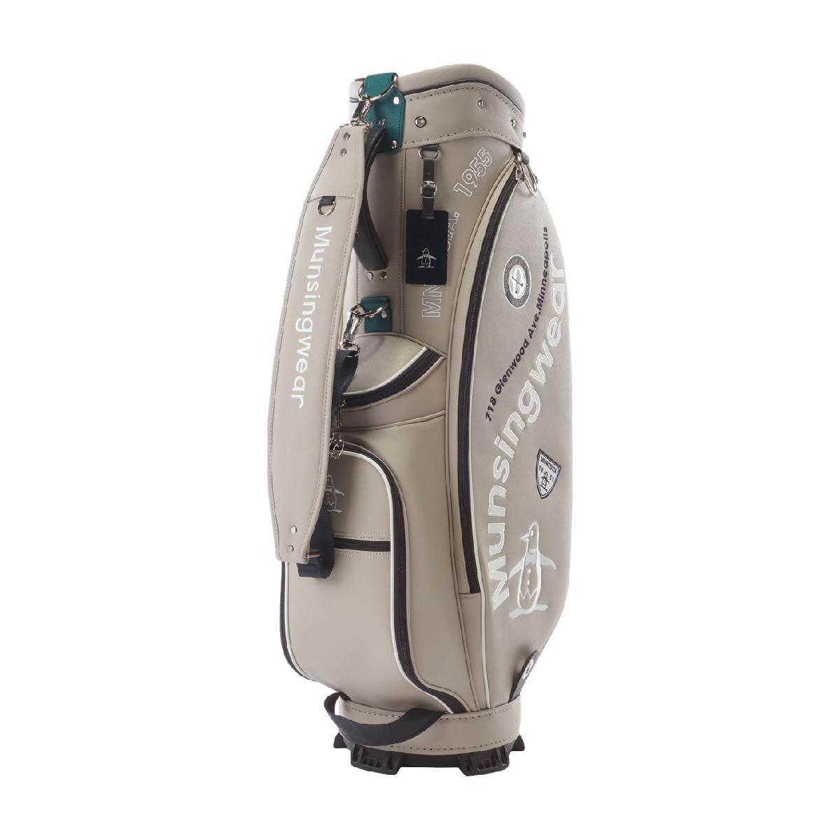 マンシングウェア Munsingwear 9.0 カーブロゴキャディバッグ