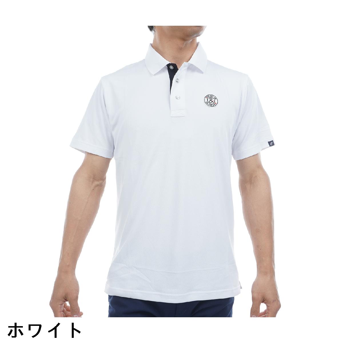 アンパスィ　and per se　ストレッチ スイングドライ 半袖ポロシャツ