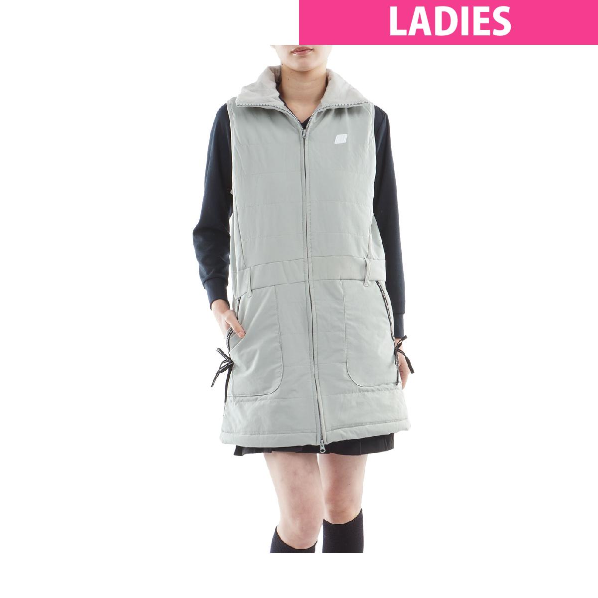 クアルトユナイテッド　CUARTO UNITED　ポケットリボン中綿ワンピース　レディス