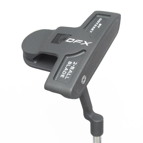 【中古】オデッセイ　DFX　DFX BY ODYSSEY 2-BALL BLADE CH パター スチールシャフト　【34】シャフト：スチールシャフトCランク　フレックス計測項目外　男性用 メンズ用　右用
