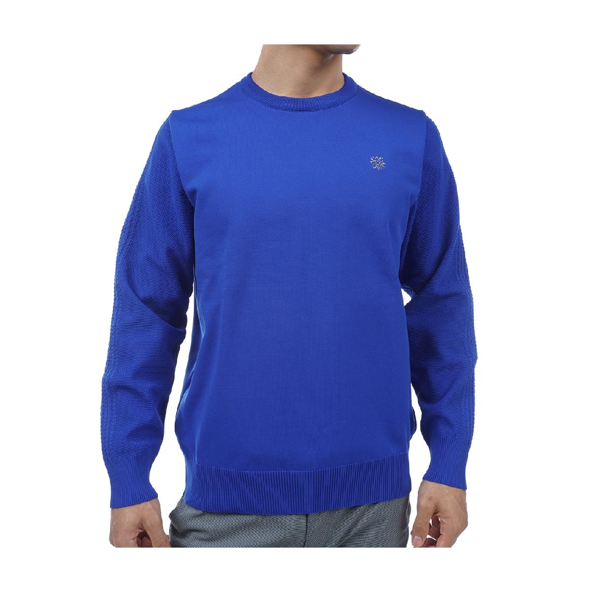 セント・アンドリュース　St ANDREWS　天竺×ケーブル プルオーバーセーター