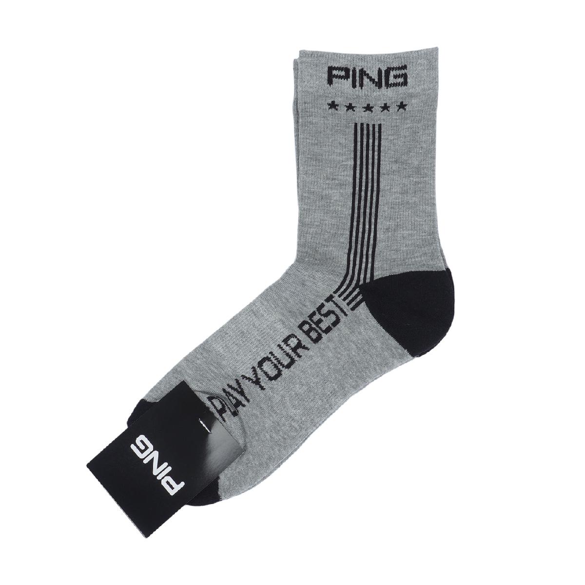 ピン　PING　アーチサポートショートソックス