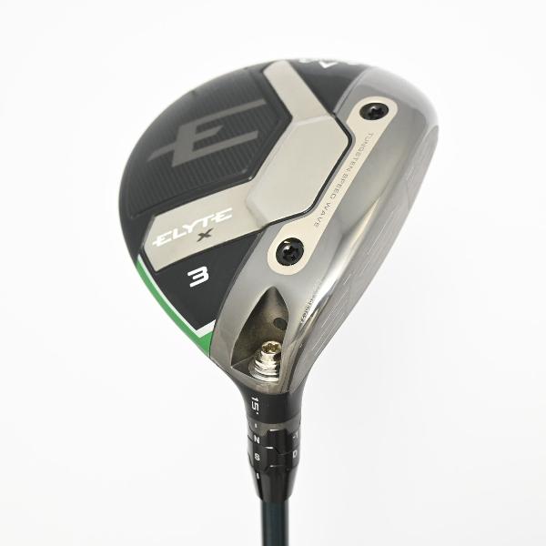 【中古】キャロウェイゴルフ　ELYTE　エリート X フェアウェイウッド VENTUS GREEN 5 for Callaway　【3W】シャフト：VENTUS GREEN 5 for CallawayCランク　フレックスR　男性用 メンズ用　右用
