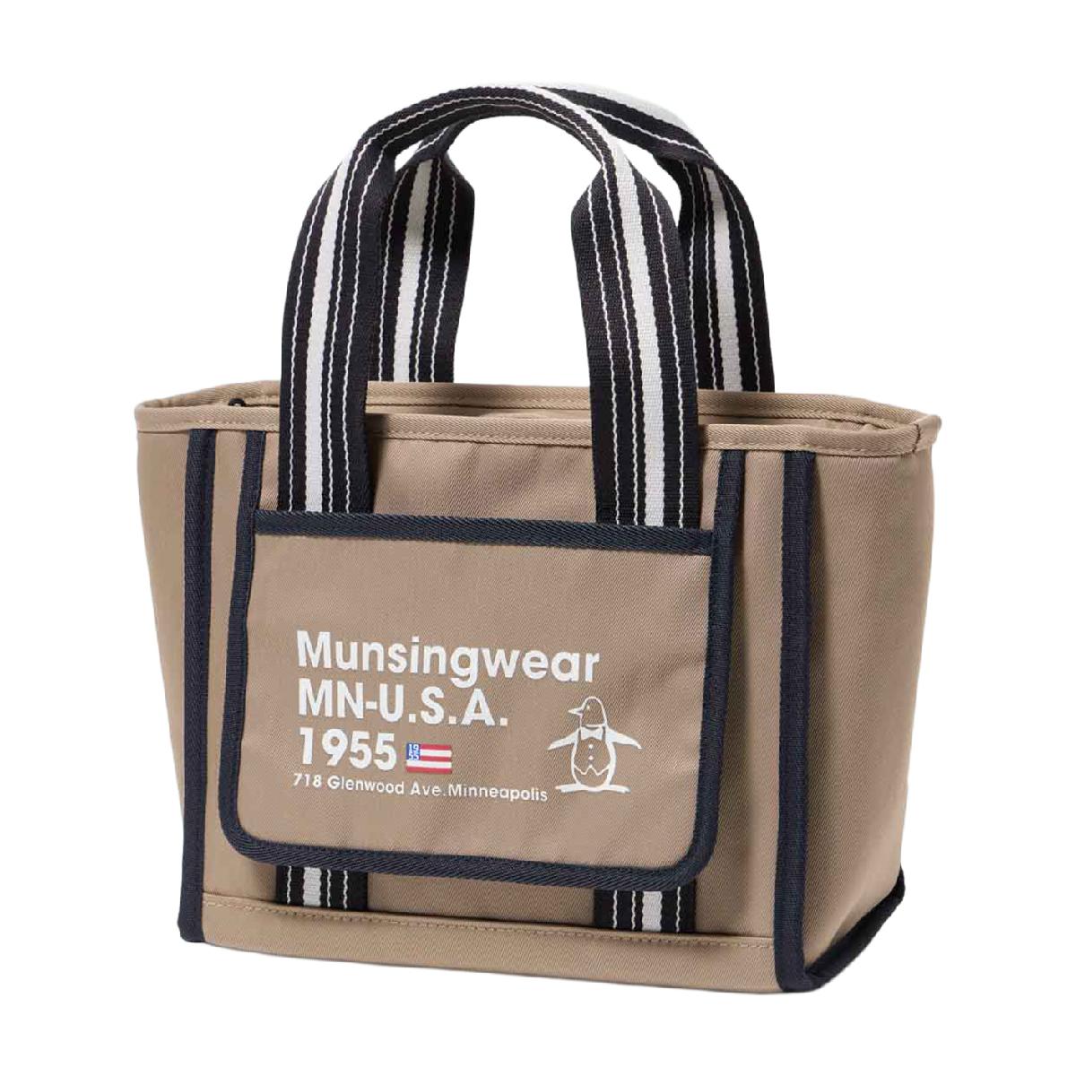 マンシングウェア Munsingwear 保冷付き ナイロンツイルジャカードテープカートバッグ