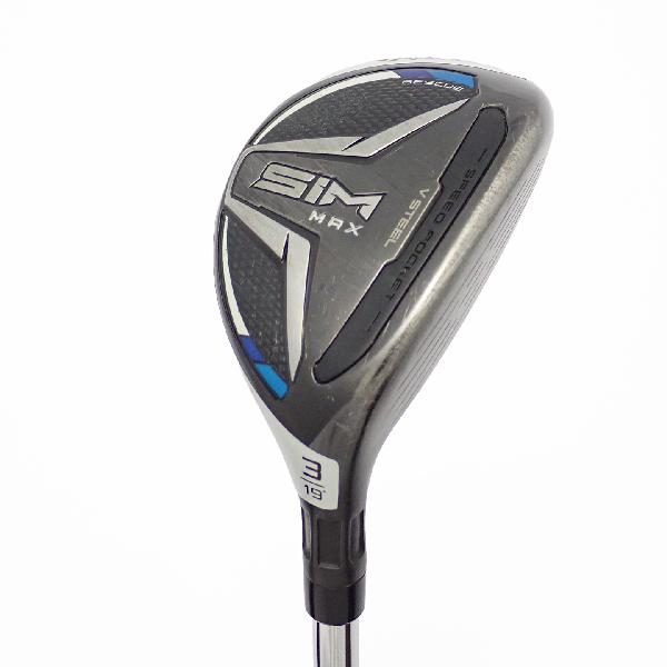 WOSS - 【中古】テーラーメイド　SIM　SIM マックス レスキュー ユーティリティ KBS MAX 85　【U3】シャフト：KBS MAX 85Cランク　フレックスS　男性用 メンズ用　右用