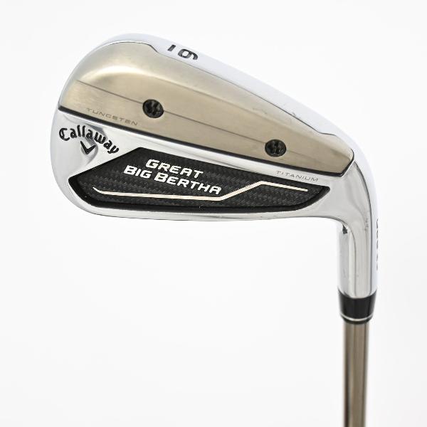 【中古】キャロウェイゴルフ　BIG BERTHA　GREAT BIG BERTHA(2023) アイアン SPEEDER NX for Callaway　シャフト：SPEEDER NX for CallawayCDランク　フレックスR　男性用 メンズ用　右用