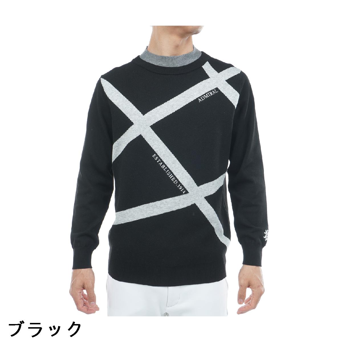 アドミラル　Admiral　ホカタッチ レイヤードモックネックセーター