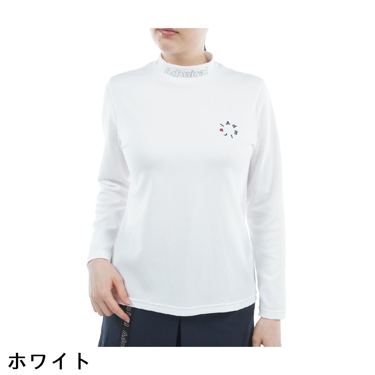 アドミラル　Admiral　カラタッチ 長袖モックネックシャツ　レディス